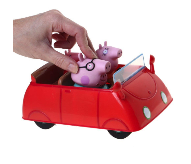 TM Toys Świnka Peppa - Samochód rodzinny - 226502 - zdjęcie 3