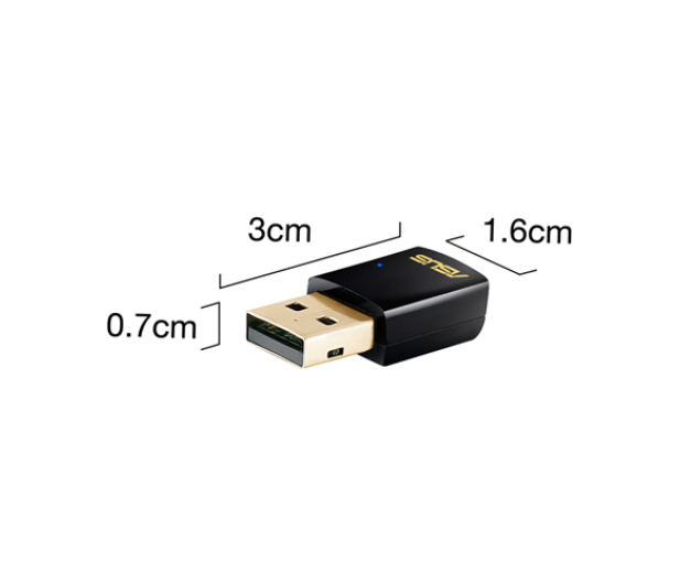 ASUS USB-AC51 (600Mb/s a/b/g/n/ac) - 223761 - zdjęcie 4