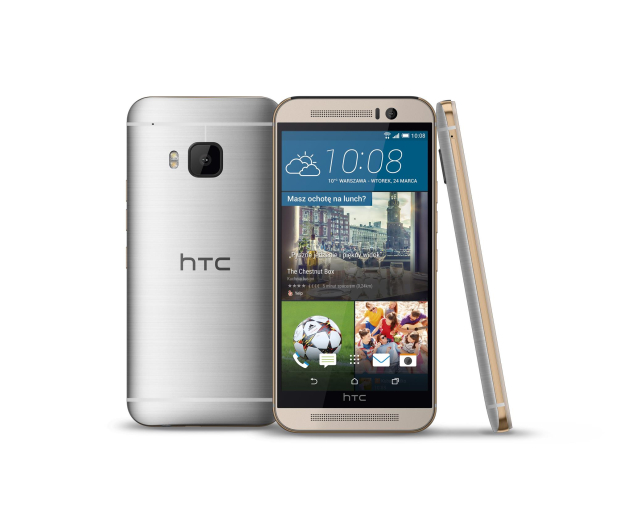 HTC One M9 Silver/Gold - 229804 - zdjęcie 3