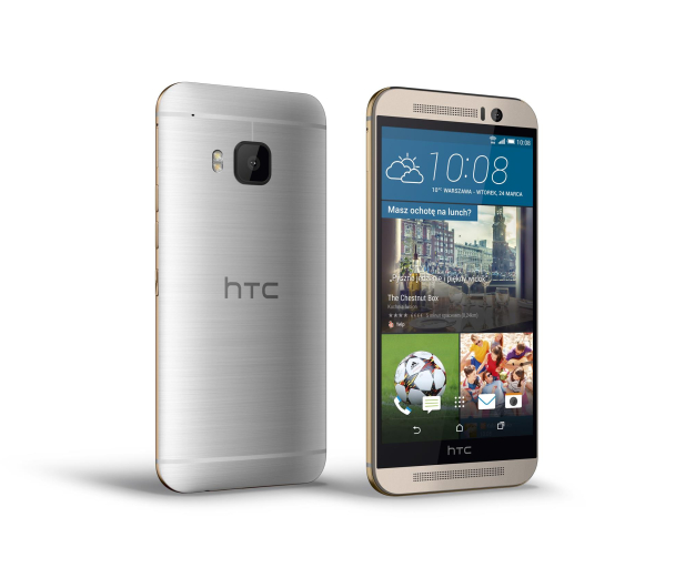 HTC One M9 Silver/Gold - 229804 - zdjęcie