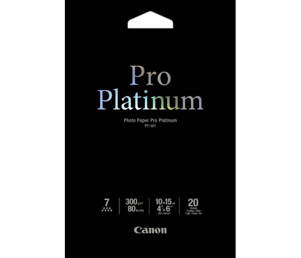 Canon Papier fotograficzny PT-101 (10x15, 300g) 20szt. - 43158 - zdjęcie