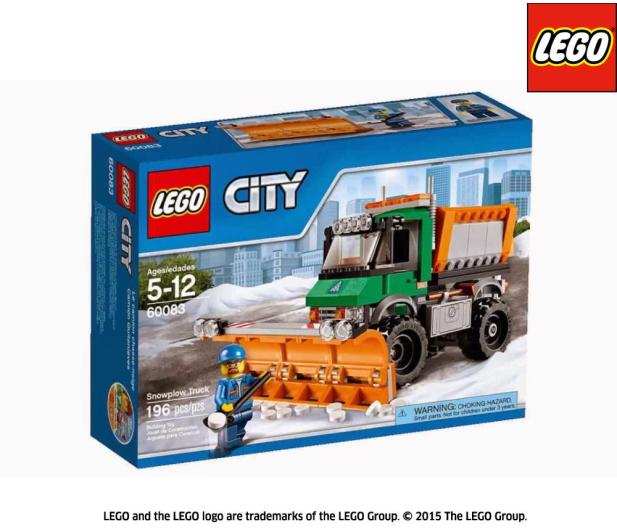 LEGO CITY Pług śnieżny - 232032 - zdjęcie