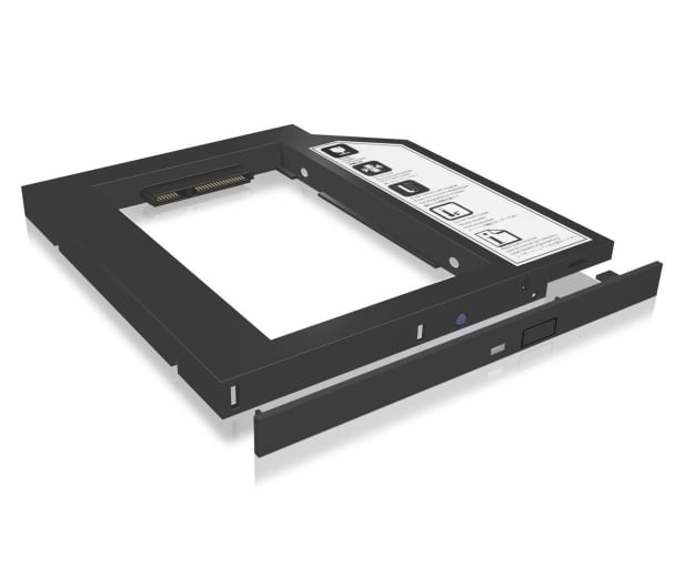 ICY BOX Adapter na dysk 2.5" do laptopa (slot DVD 9.5mm) - 232315 - zdjęcie 2