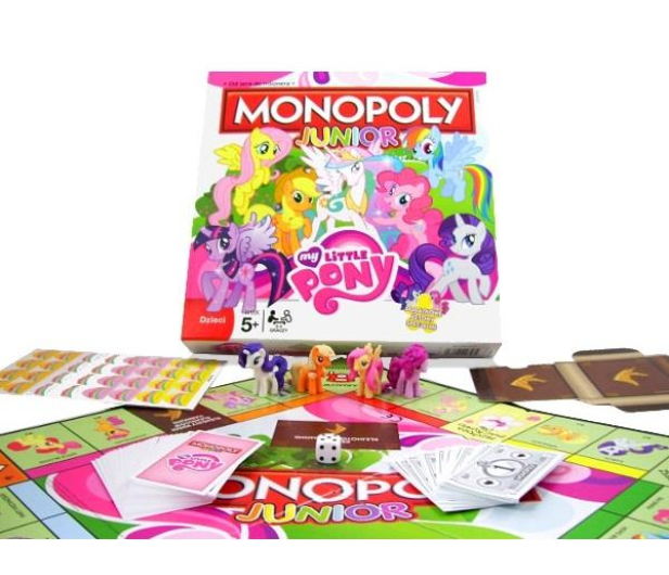 Winning Moves Monopoly Junior My Little Pony - 236282 - zdjęcie 2