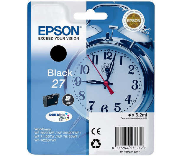 Epson T2701 black 350str. 27 - 238866 - zdjęcie