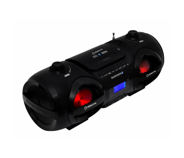 Manta MM274 boombox Bluetooth AUX CD MP3 - 237004 - zdjęcie 2