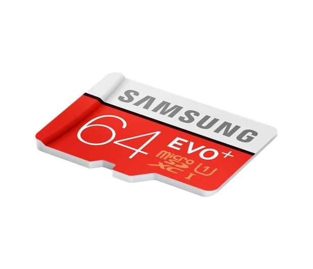 Samsung 64GB microSDXC Evo+ zapis 20MB/s odczyt 80MB/s  - 241030 - zdjęcie 3