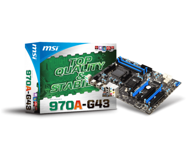 MSI 970A-G43 (2xPCI-E DDR3) - 123195 - zdjęcie
