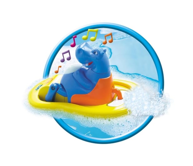 TOMY Toomies Pływający hipopotam śpiewak - 242529 - zdjęcie 5