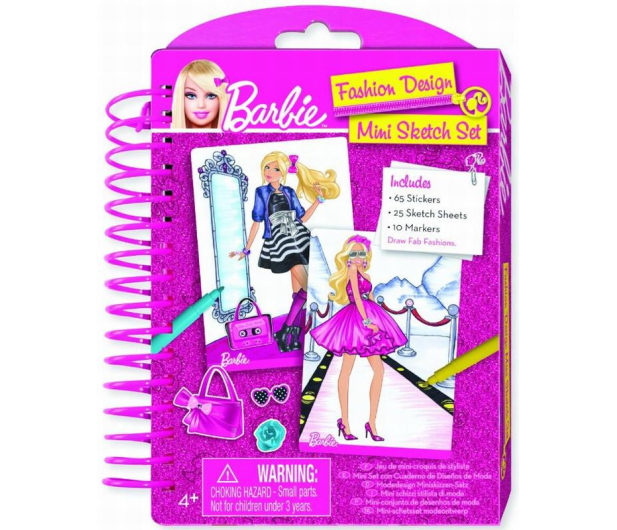 TM Toys Mini Szkicownik Barbie  - 225472 - zdjęcie