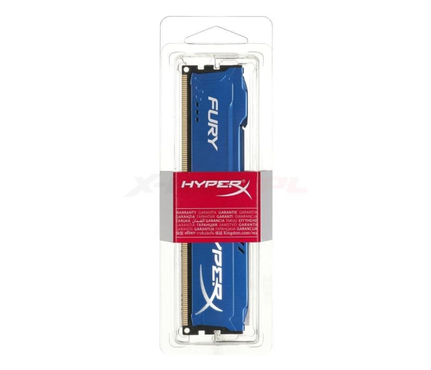 HyperX 4GB (1x4GB) 1600MHz CL10 Fury Blue - 180485 - zdjęcie 2