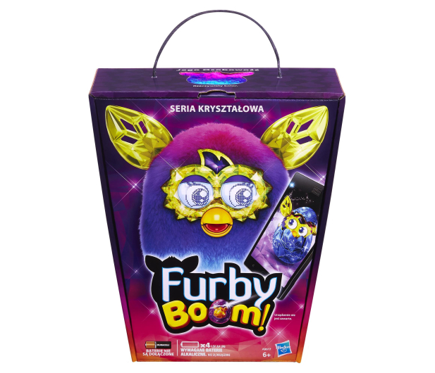 Hasbro Furby Boom Crystal Fiolet i niebieski - 247474 - zdjęcie 3