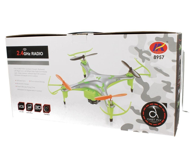 Xblitz Dron Quadrocopter Raider z kamerką zielony - 244303 - zdjęcie 6