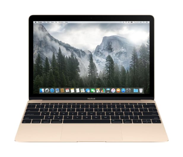 Apple MacBook Retina 5Y71/8GB/512/Mac OS Gold - 229576 - zdjęcie