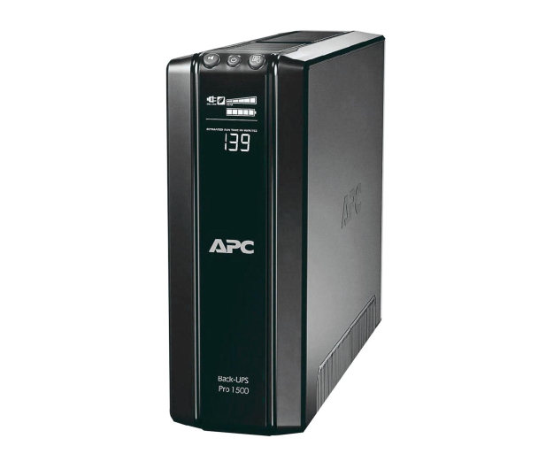 APC Back-UPS Pro 1500 (1500VA/865W, 10xIEC, AVR, LCD) - 59768 - zdjęcie