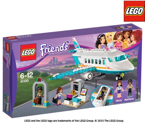 Friends samolot z Heartlake - Klocki LEGO® - Sklep internetowy al.to