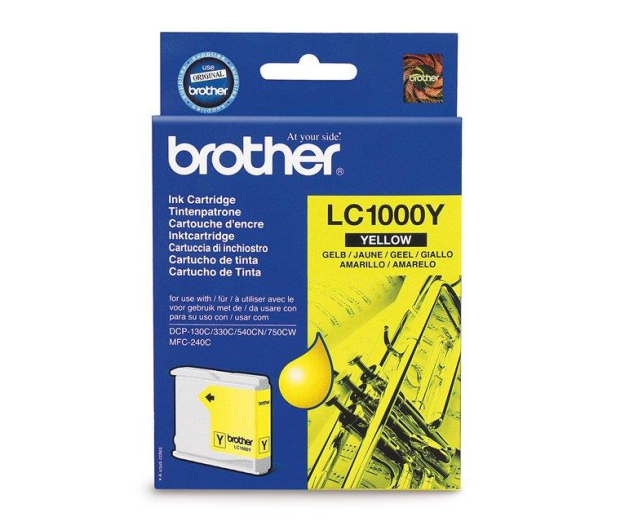 Brother LC1000Y yellow 400str. - 24923 - zdjęcie