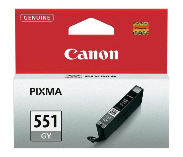 Canon CLI-551GY grey 125str. - 207596 - zdjęcie