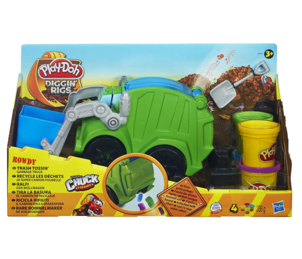 Play-Doh Śmieciarka Rowdy - 162625 - zdjęcie