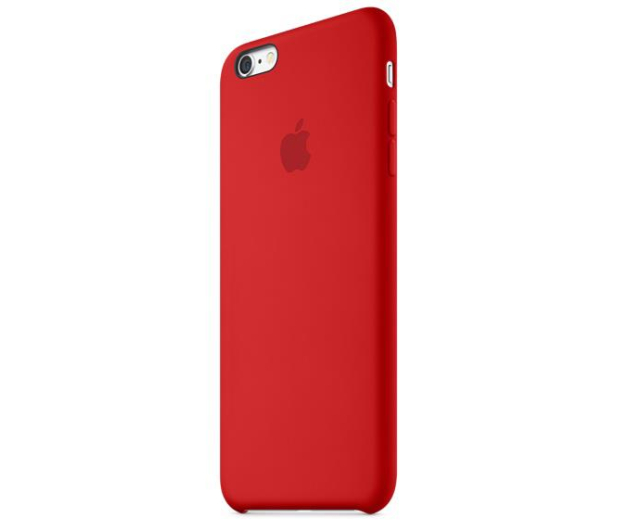 Apple iPhone 6s Plus Silicone Case czerwony - 259489 - zdjęcie 3