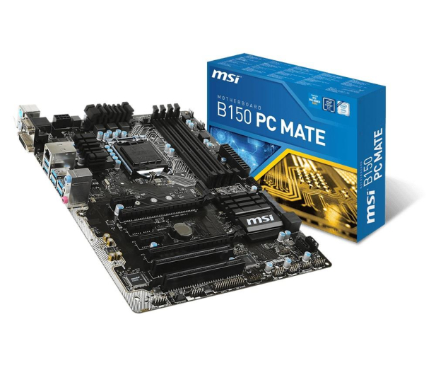 MSI B150 PC MATE (2xPCI-E DDR4) - 260426 - zdjęcie