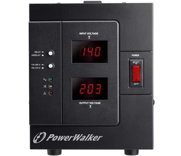 Power Walker STABILIZATOR NAPIĘCIA (3000VA/2400W, Schuko, AVR) - 253709 - zdjęcie 2