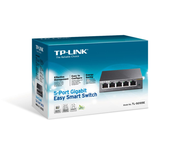 TP-Link 5p TL-SG105E (5x10/100/1000Mbit) - 214916 - zdjęcie 4