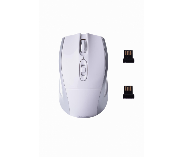 SHIRU Wireless Silent Mouse (Biała) - 326903 - zdjęcie 5