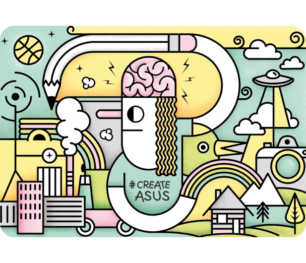 ASUS CreateAsUs Cover - W świecie Picasso - 330096 - zdjęcie