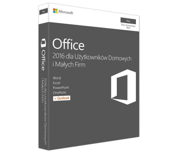 Microsoft Office 2016 - Użytk. Domowych i Małych Firm na Mac - 260423 - zdjęcie