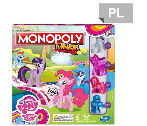 Hasbro Monopoly Junior My Little Pony - 325297 - zdjęcie