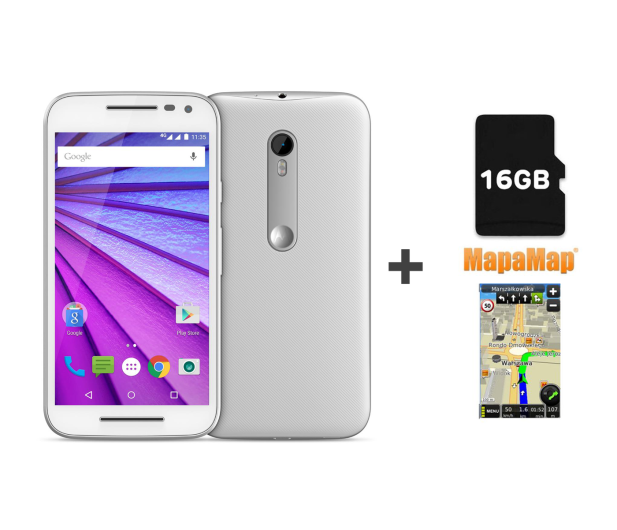 Motorola Moto G 3rd Gen. LTE +Karta pamięci 16GB +Nawigacja - 328818 - zdjęcie