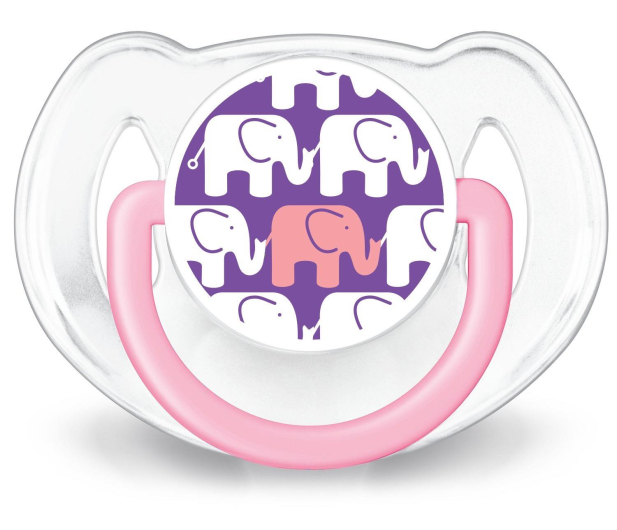 Philips Avent Smoczek Ortodontyczny 6-18m+ 2szt Różowy - 329116 - zdjęcie 3