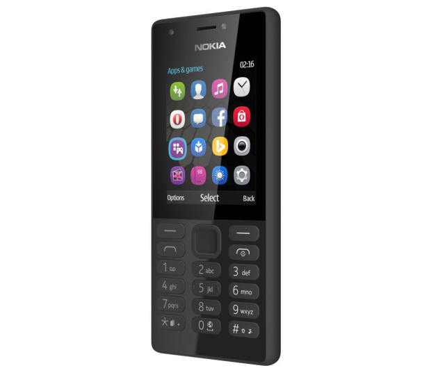 Nokia 216 Dual SIM czarny - 332512 - zdjęcie 3