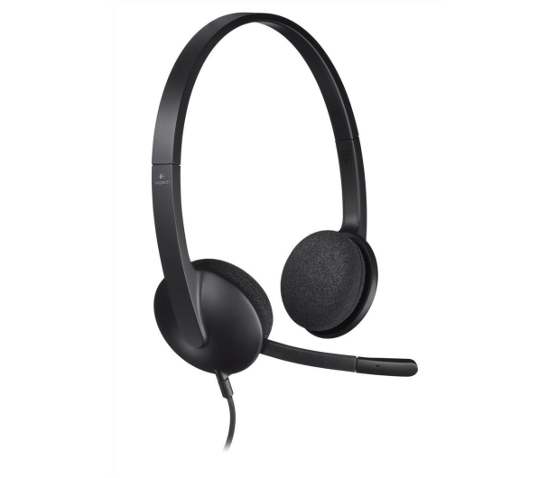 Logitech H340 Headset czarne z mikrofonem - 120306 - zdjęcie 2