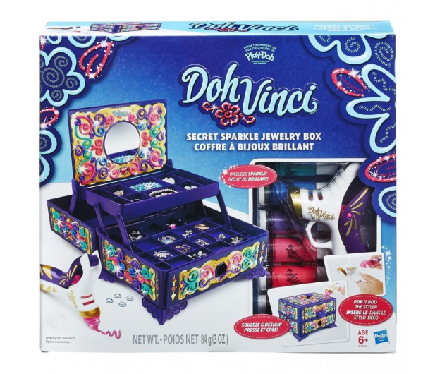 Play-Doh Doh Vinci Magiczna szkatułka - 325334 - zdjęcie