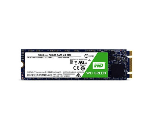 WD 480GB M.2 SATA SSD Green - 331918 - zdjęcie