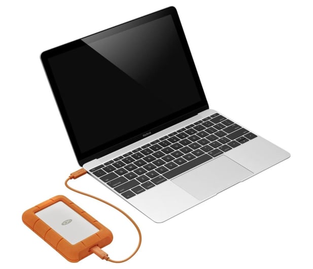 LaCie Rugged 2TB USB 3.2 Gen. 1 Pomarańczowo-Szary - 335473 - zdjęcie 6