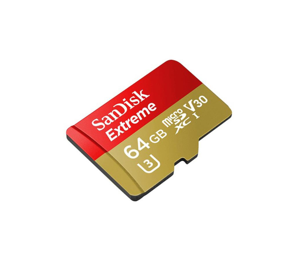 SanDisk 64GB microSDXC Extreme zapis 60MB/s odczyt 90MB/s - 329038 - zdjęcie 3