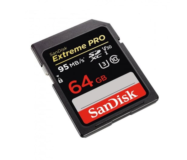 SanDisk 64GB SDXC Extreme Pro zapis 90MB/s odczyt 95MB/s - 329839 - zdjęcie 2