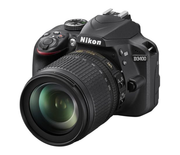 Nikon D3400 + 18-105 VR - 333023 - zdjęcie