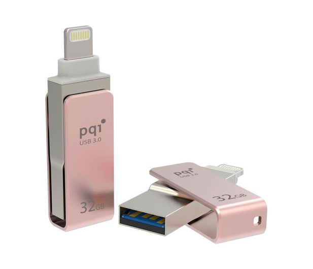 PQI 32GB iConnect Mini rose gold (USB 3.0+Lightning) - 337801 - zdjęcie 2