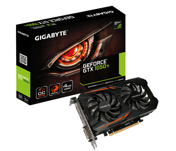Gigabyte GeForce GTX 1050 Ti OC 4G GDDR5 - 333613 - zdjęcie