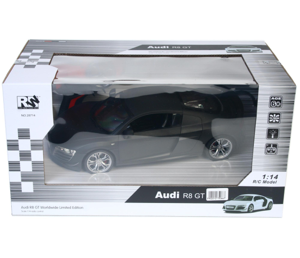 Mega Creative Audi R8 zdalnie sterowane czarne - 391611 - zdjęcie 5