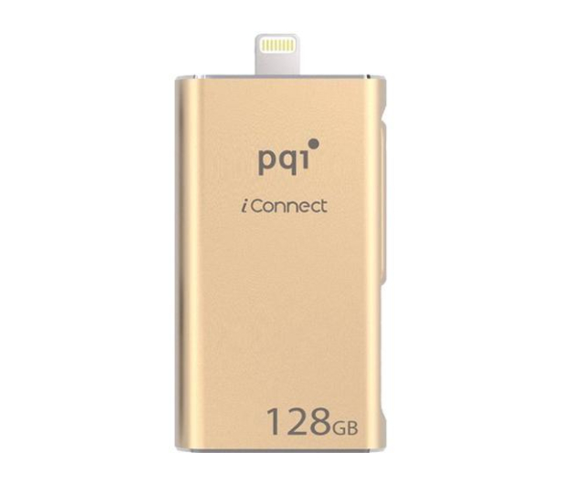 PQI 128GB iConnect gold (USB 3.0+Lightning) - 334571 - zdjęcie 2