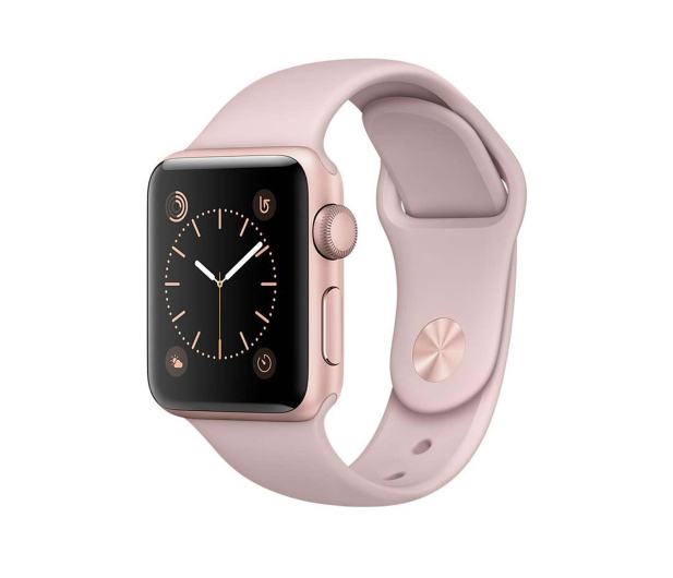 Apple Watch 38/Rose Gold Aluminium/Pink Sand Sport Band - 325395 - zdjęcie