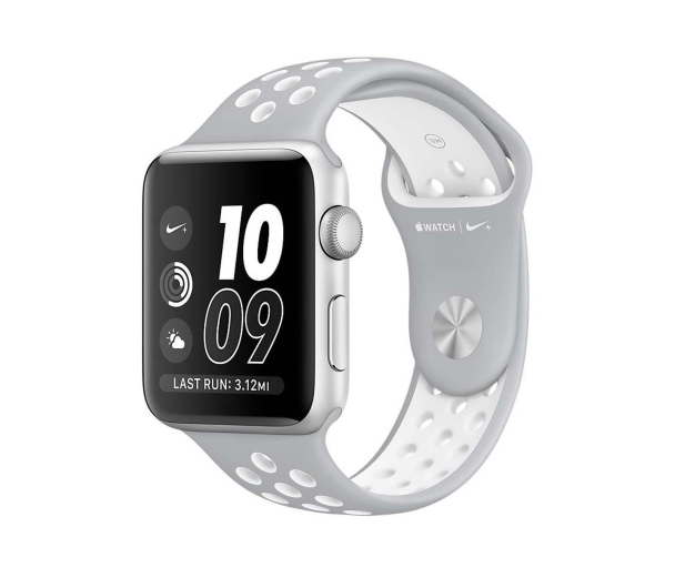Apple Watch Nike+38/SilverAluminium/FlatSilver/White - 326840 - zdjęcie