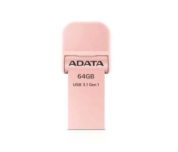 ADATA 64GB i-Memory AI920 rose gold (USB 3.1+Lightning) - 339471 - zdjęcie 2
