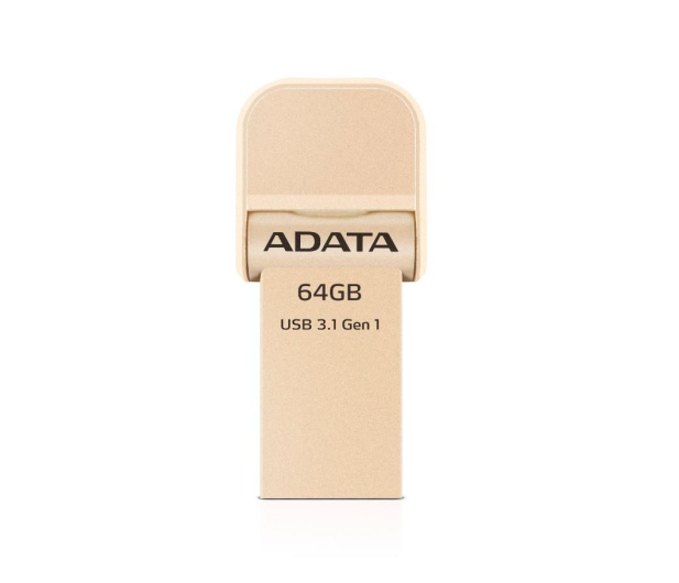 ADATA 64GB i-Memory AI920 gold (USB 3.1+Lightning) - 339468 - zdjęcie 2