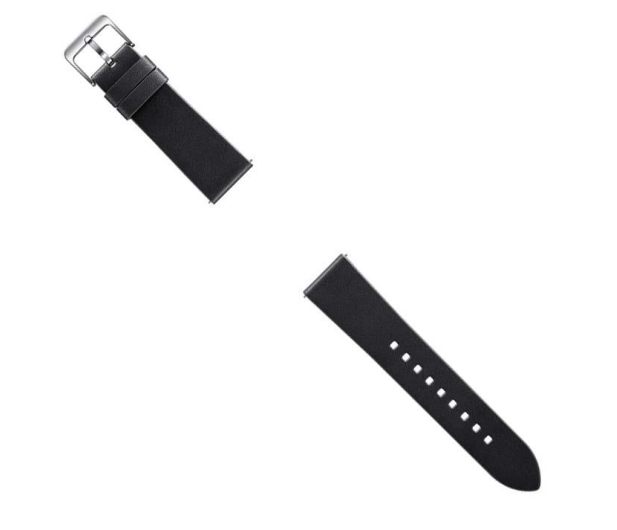 Samsung Skórzany Klasyczny Pasek do Gear S3 Czarny - 339057 - zdjęcie